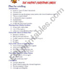The Muppet Christmas Carol (Plan For Retelling)   Esl Worksheet Inside Muppets Christmas Carol Worksheets