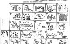 The Original Puzzle intended for Identify The Christmas Carol Worksheets