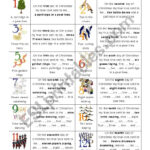 The Twelve Days Of Christmas   Esl Worksheetalien Boy Regarding 12 Days Of Christmas Worksheets Answers