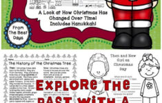 Then And Now Social Studies : Christmas Holiday Edition inside Christmas Social Studies Worksheets