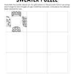 Ugly Christmas Sweater Square Edge Matching Puzzle | Math = Love Pertaining To Ugly Christmas Sweater Worksheets Answer Key