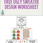 Ugly Sweater Worksheets (Free Printables) Pertaining To Design An Ugly Christmas Sweater Worksheets