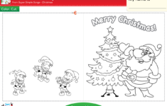 We Wish You A Merry Christmas Worksheet - Make A Chirstmas Card intended for Super Teacher Worksheets Father Christmas