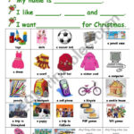 What Do You Want For Christmas?   Esl Worksheetvivienliuwei Within All I Want For Christmas Worksheets