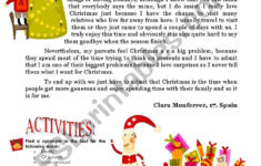 What Does Christmas Mean To You? - Esl Worksheetstupendam intended for What Christmas Means To Me Worksheets