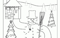 Winter Dot To Dot inside Christmas Dot To Dot Worksheets