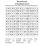 Word Search Worksheets | Christmas Carol Word Search Worksheets Regarding Christmas Carol Worksheets Free
