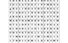 Word Search Worksheets | Christmas Carol Word Search Worksheets regarding Christmas Carol Worksheets Free