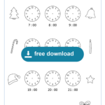 Worksheet Christmas Telling Time Hours   Lookbookeducation Intended For Christmas Telling Time Worksheets