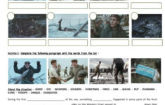 Ww1 : The Christmas Truce ( Sainbury…: English Esl Worksheets Pdf in A Christmas Truce Worksheets Answers