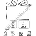 Xmas Favourite Present   Esl Worksheetraquellera Within My Favourite Christmas Present Worksheets